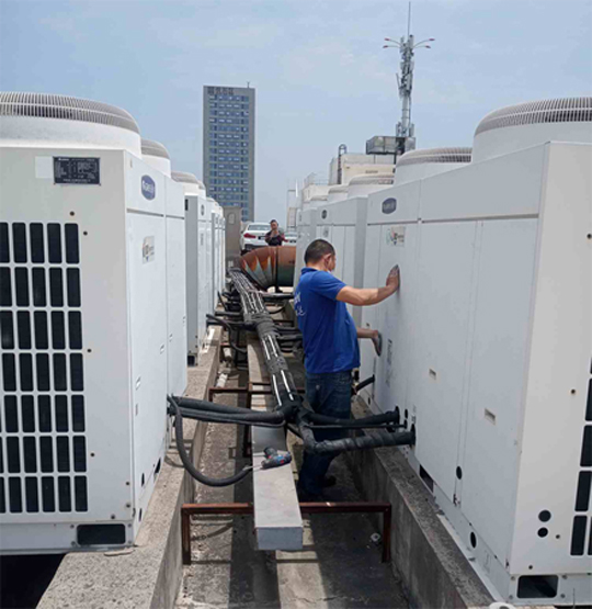 昭化中央空调制热和不制冷系统维修方法